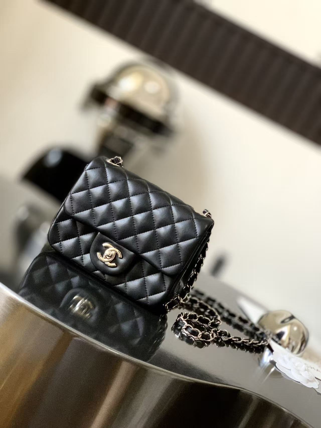 쁘띠삭 미니 플랩백