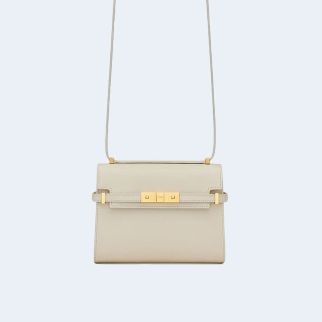 맨해튼 미니 크로스백 화이트