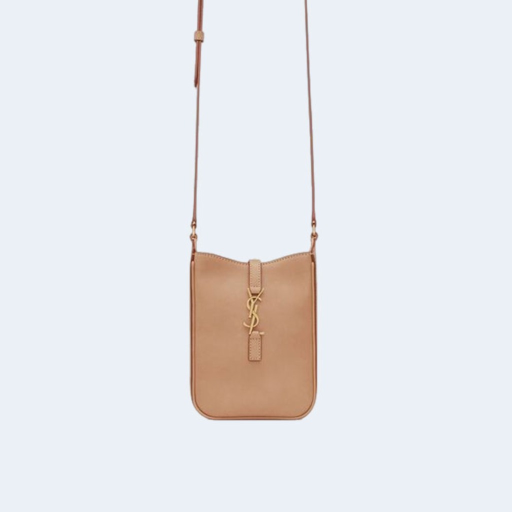 LE 5 A 7 미니 버티컬백 베이지