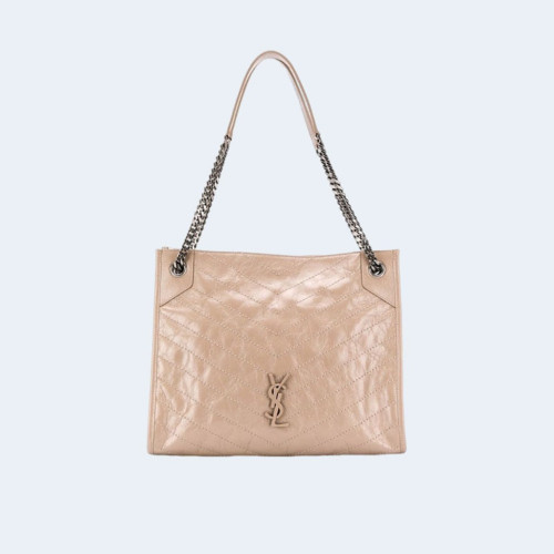 빈티지 니키 쇼퍼백 베이지