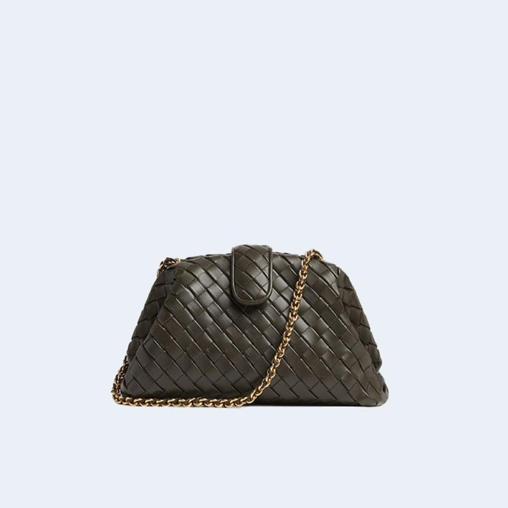 틴 체인 로렌 1980 백 카키