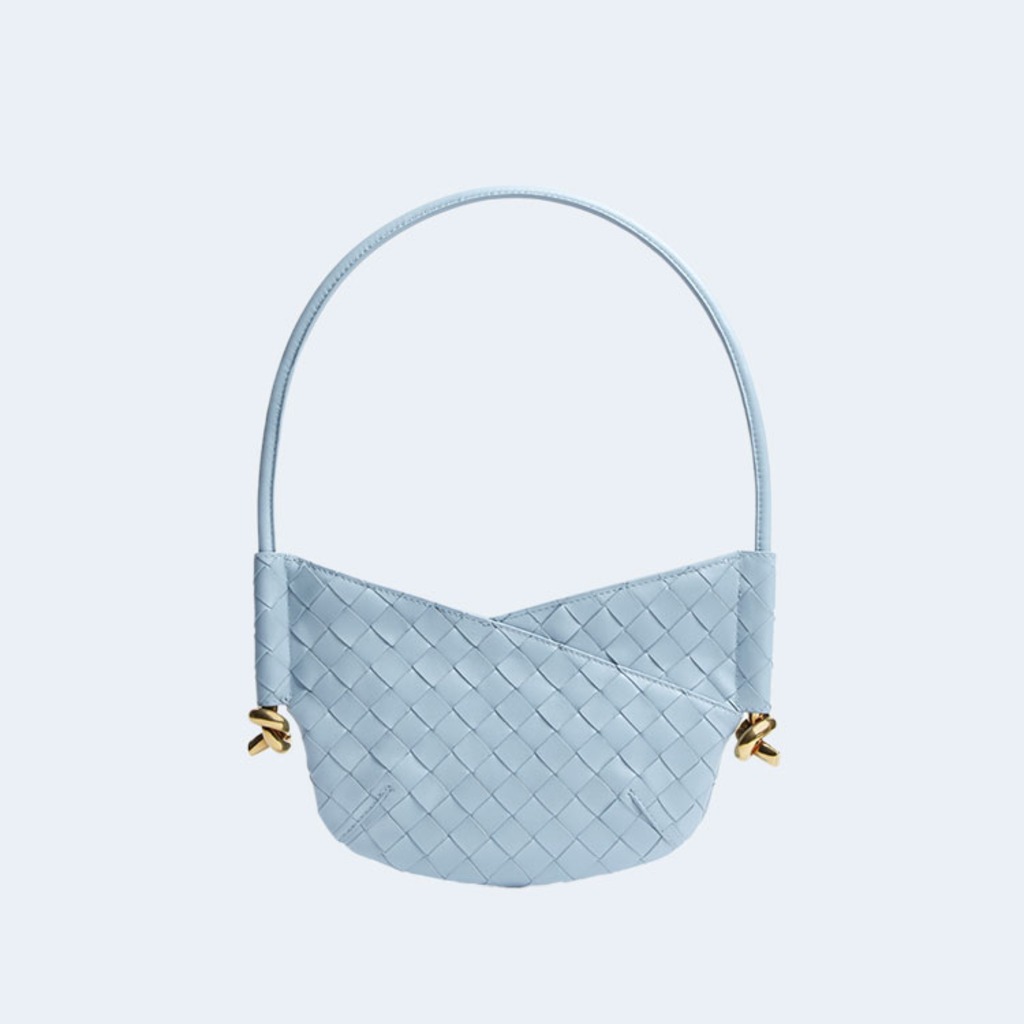 인트레치아토 미니 솔스티스 숄더백 스카이블루