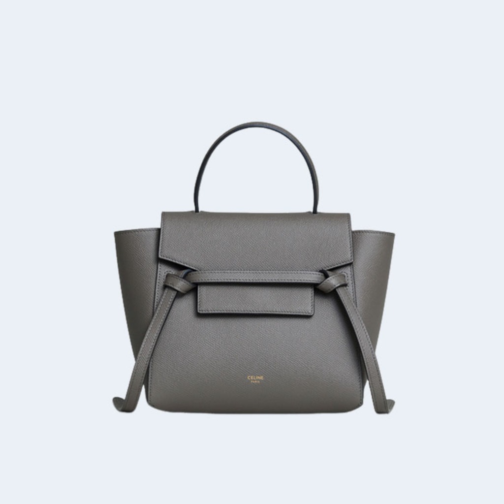 나노 벨트백 그레이