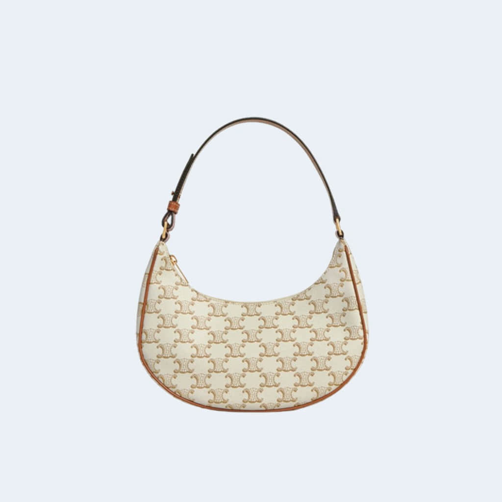 트리옹프 아바 백 화이트 탠