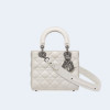레이디 MY ABCDIOR 스몰 백 화이트(은장)