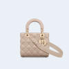 레이디 MY ABCDIOR 스몰 백 베이지 핑크