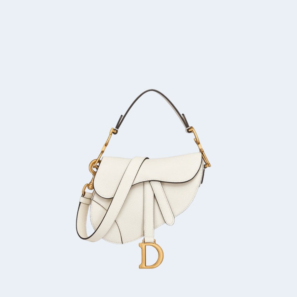 마이크로 새들 백 화이트