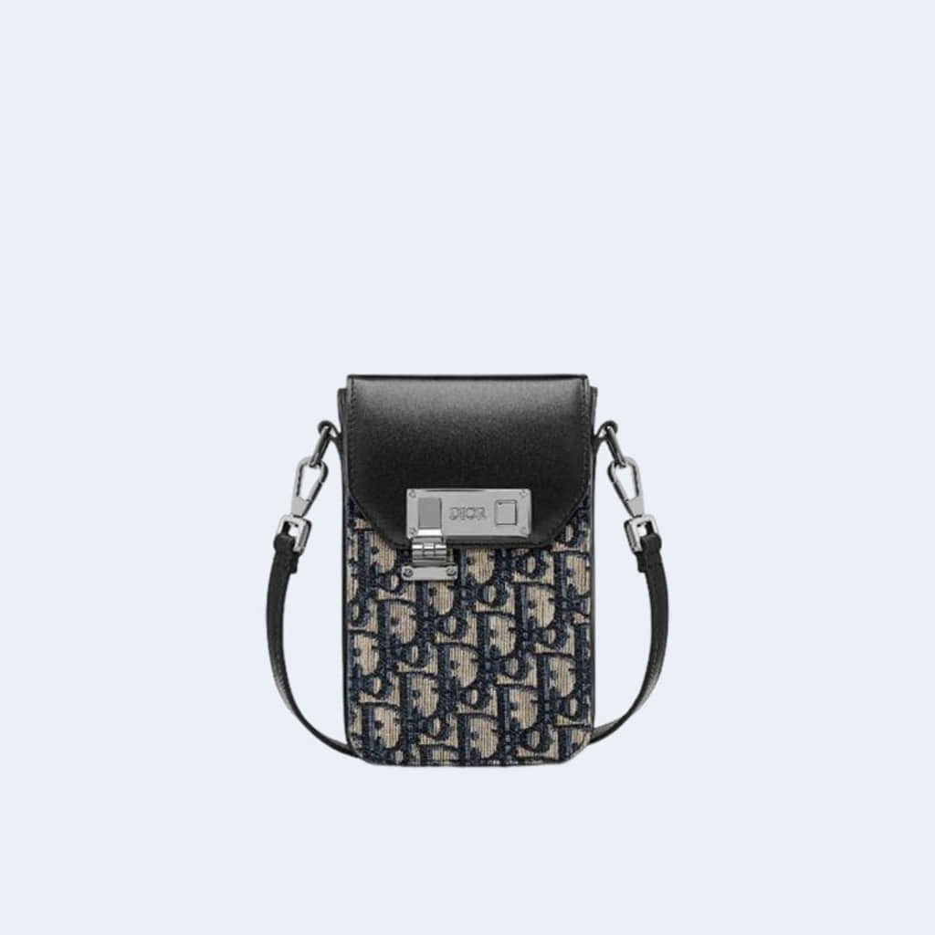 버티컬 파우치 베이지