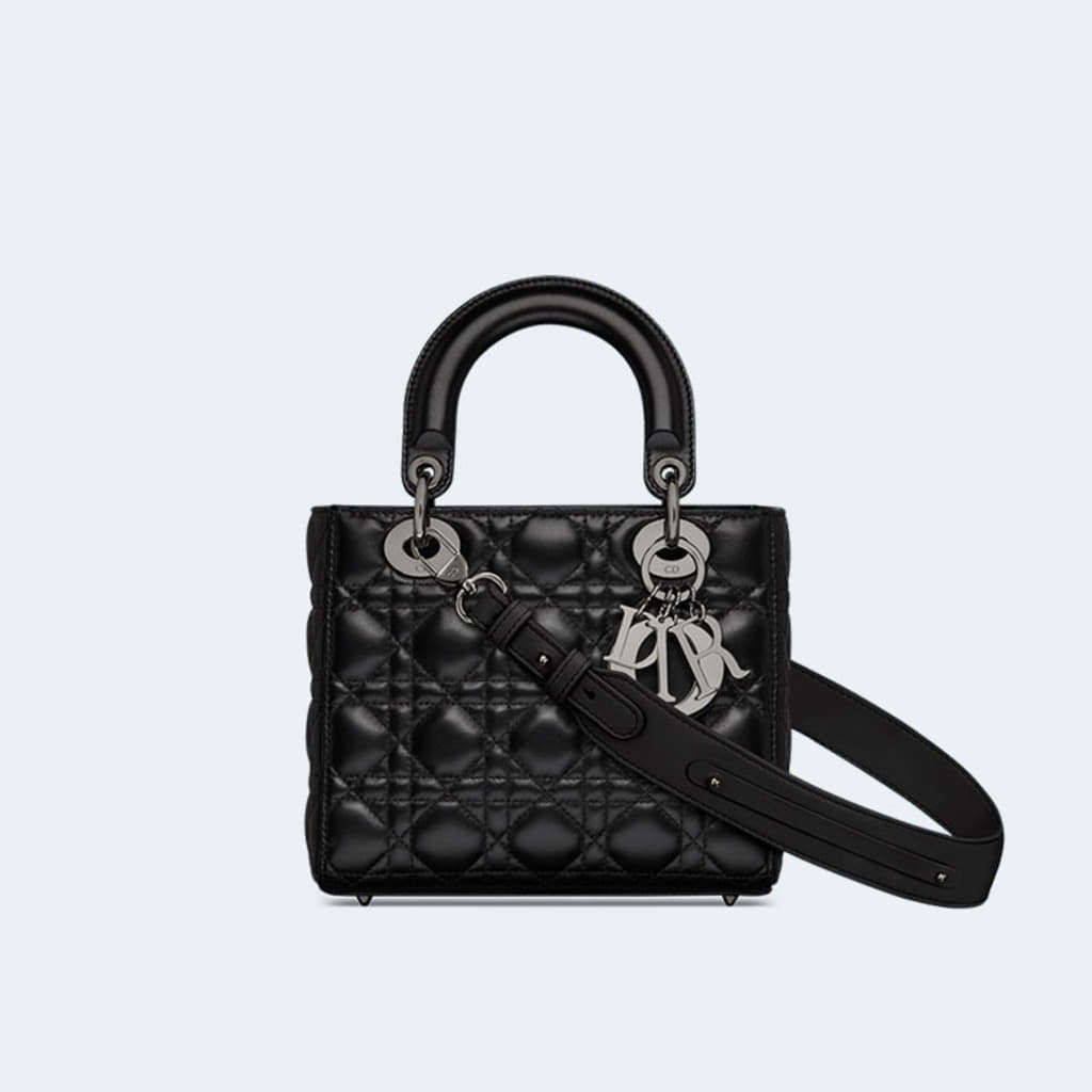 레이디 MY ABCDIOR 스몰 백 블랙 (금장/은장)