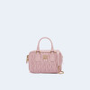 마테라쎄 나파 가죽 탑 핸들 미니백 핑크