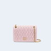 마테라쎄 나파 가죽 미니백 핑크