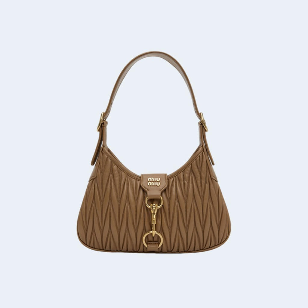 마테라쎄 숄더백 브라운