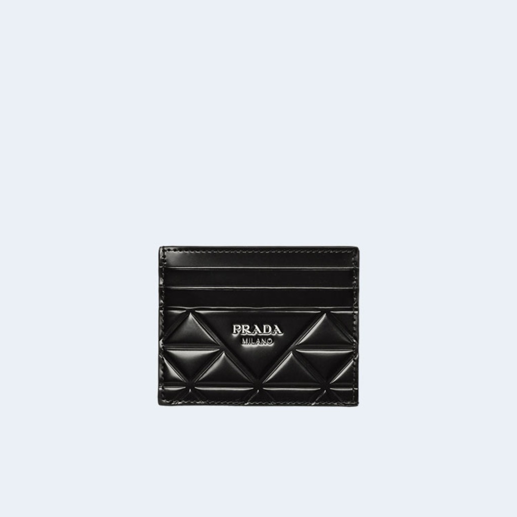 브러쉬드 레더 카드지갑