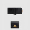 트리옹프 스몰 플랩 반지갑 블랙
