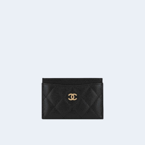 클래식 카드 홀더 블랙 골드