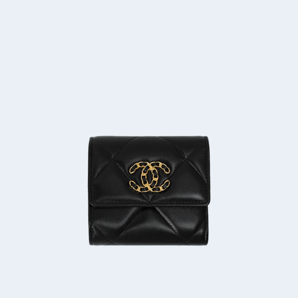 19 램스킨 스몰 플랩 지갑