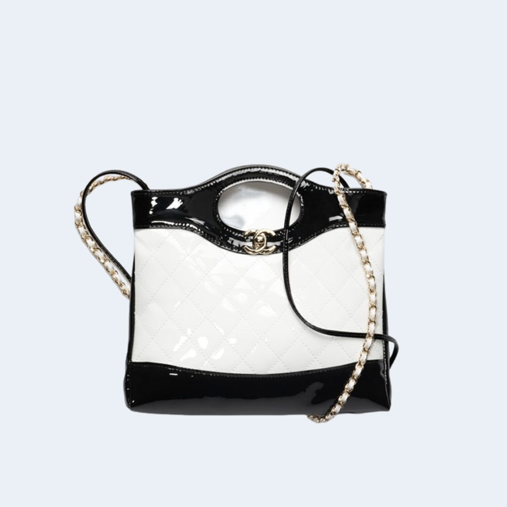 31 미니 페이던트 카프스킨 골드 화이트