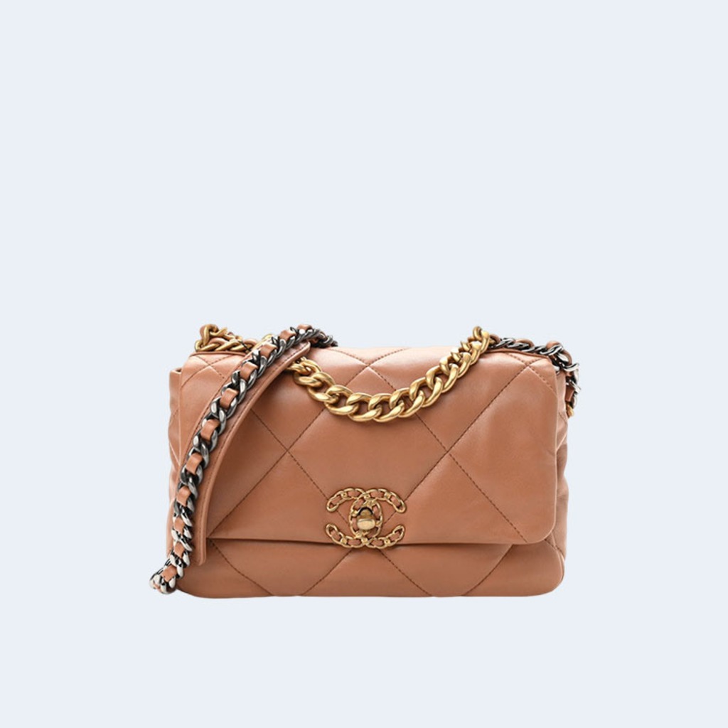 19백 미디움 램스킨 브라운