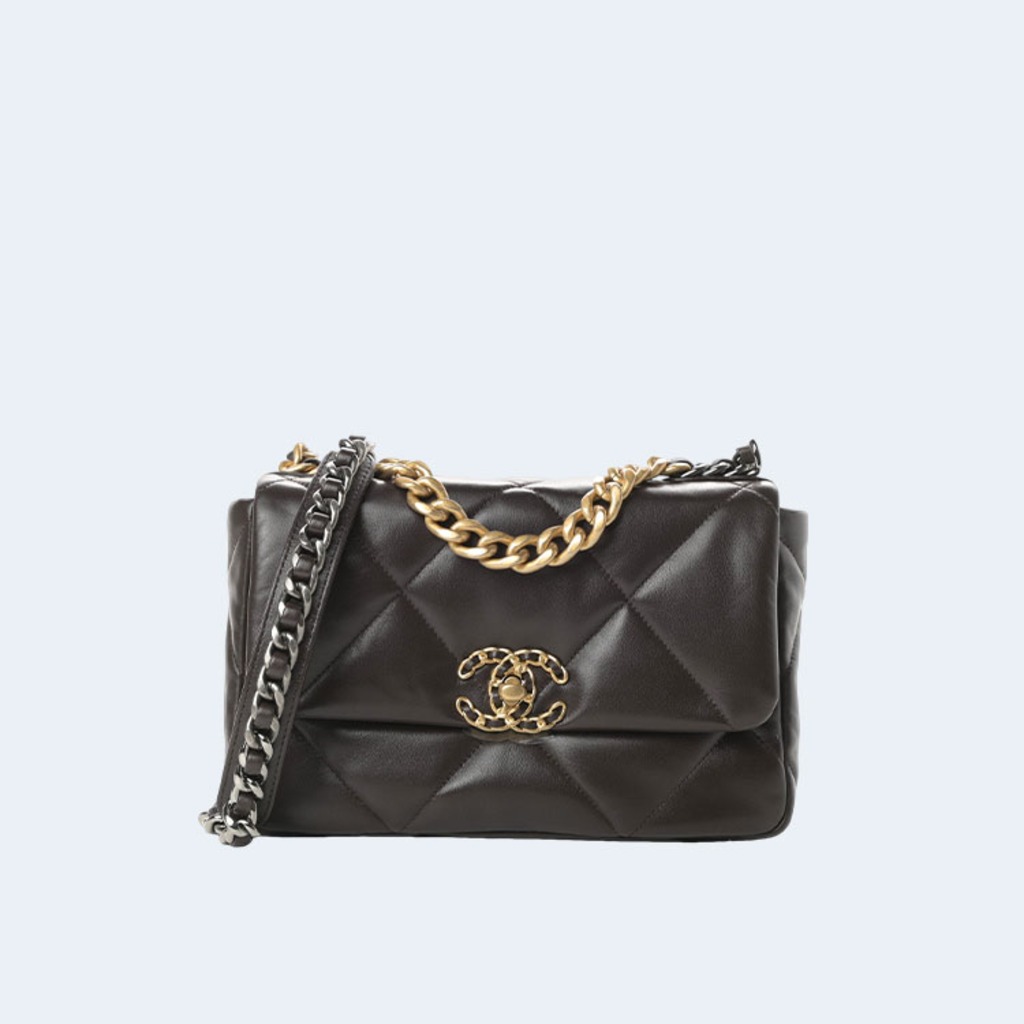 19백 맥시 램스킨 블랙 골드