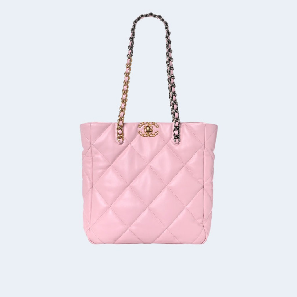 19백 샤이니 램스킨 핑크 골드