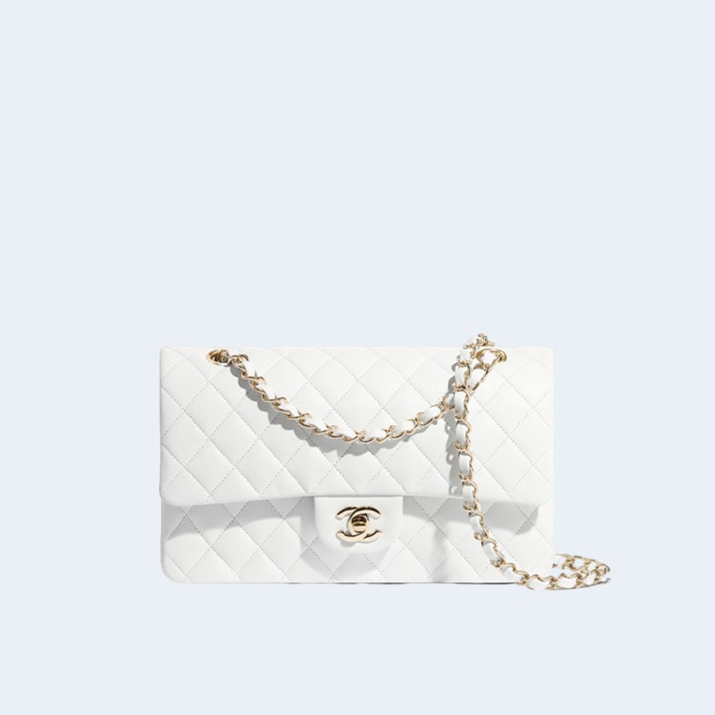 클래식 뉴미니 램스킨 화이트 골드