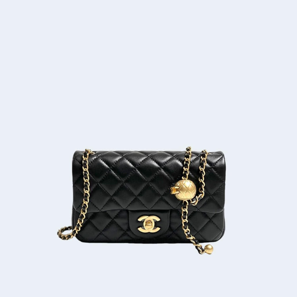 클래식 램스킨 뉴미니 골든볼 블랙