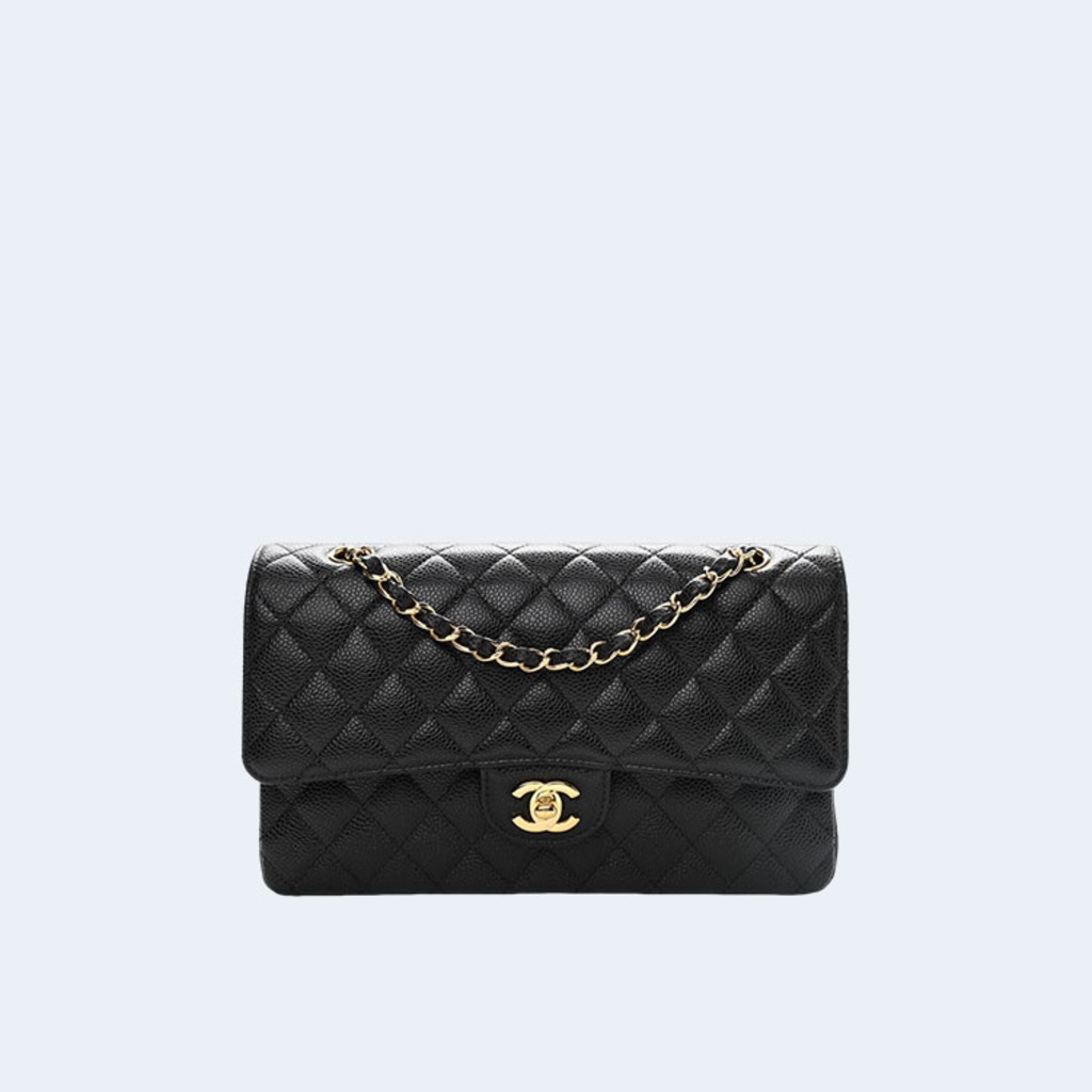 클래식 미디움 캐비어 블랙 골드