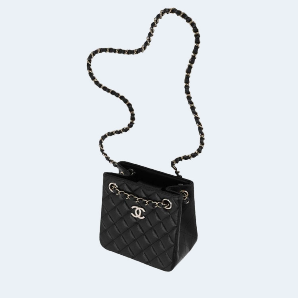 턴 락 버킷 미니백