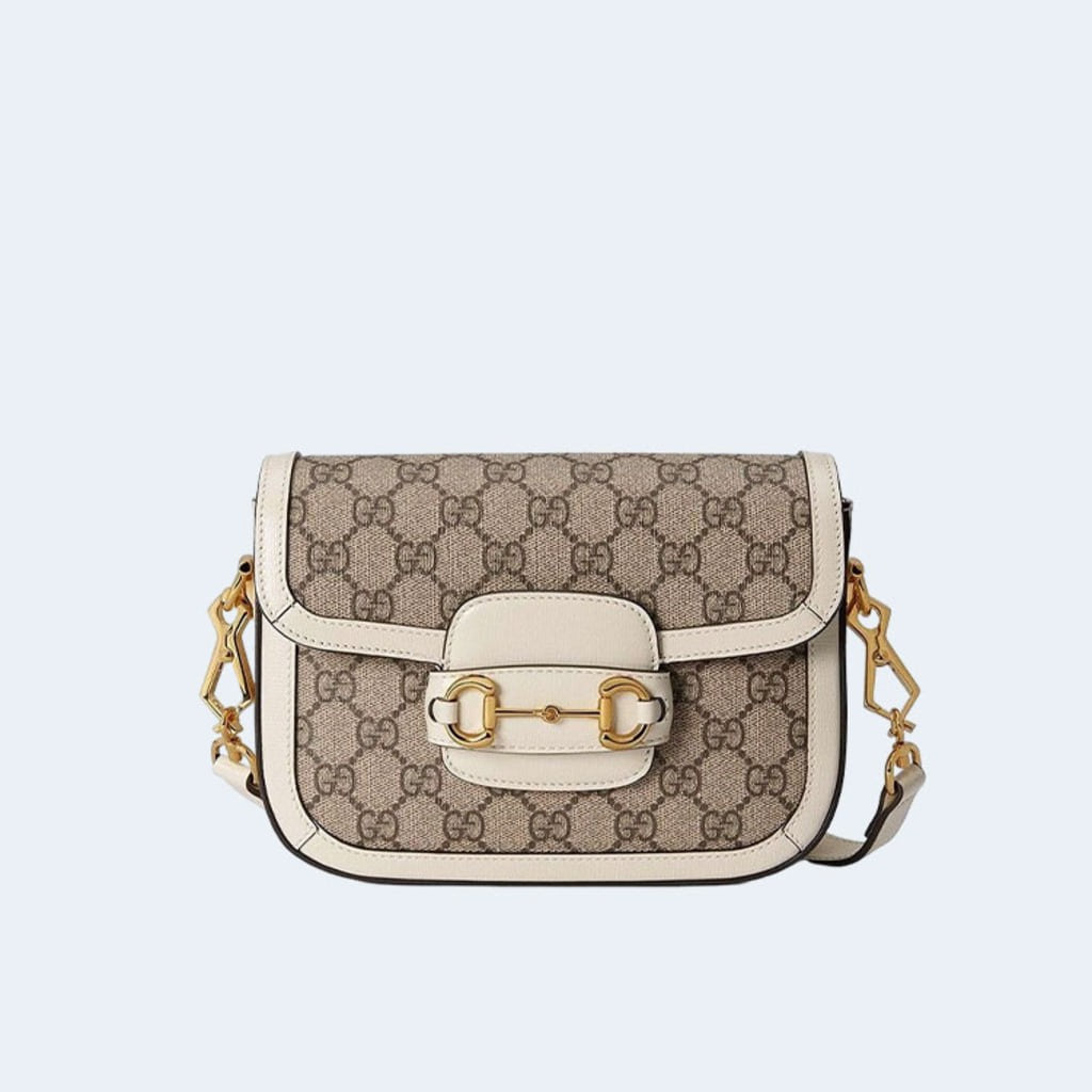 홀스빗 1955 미니 숄더백 화이트