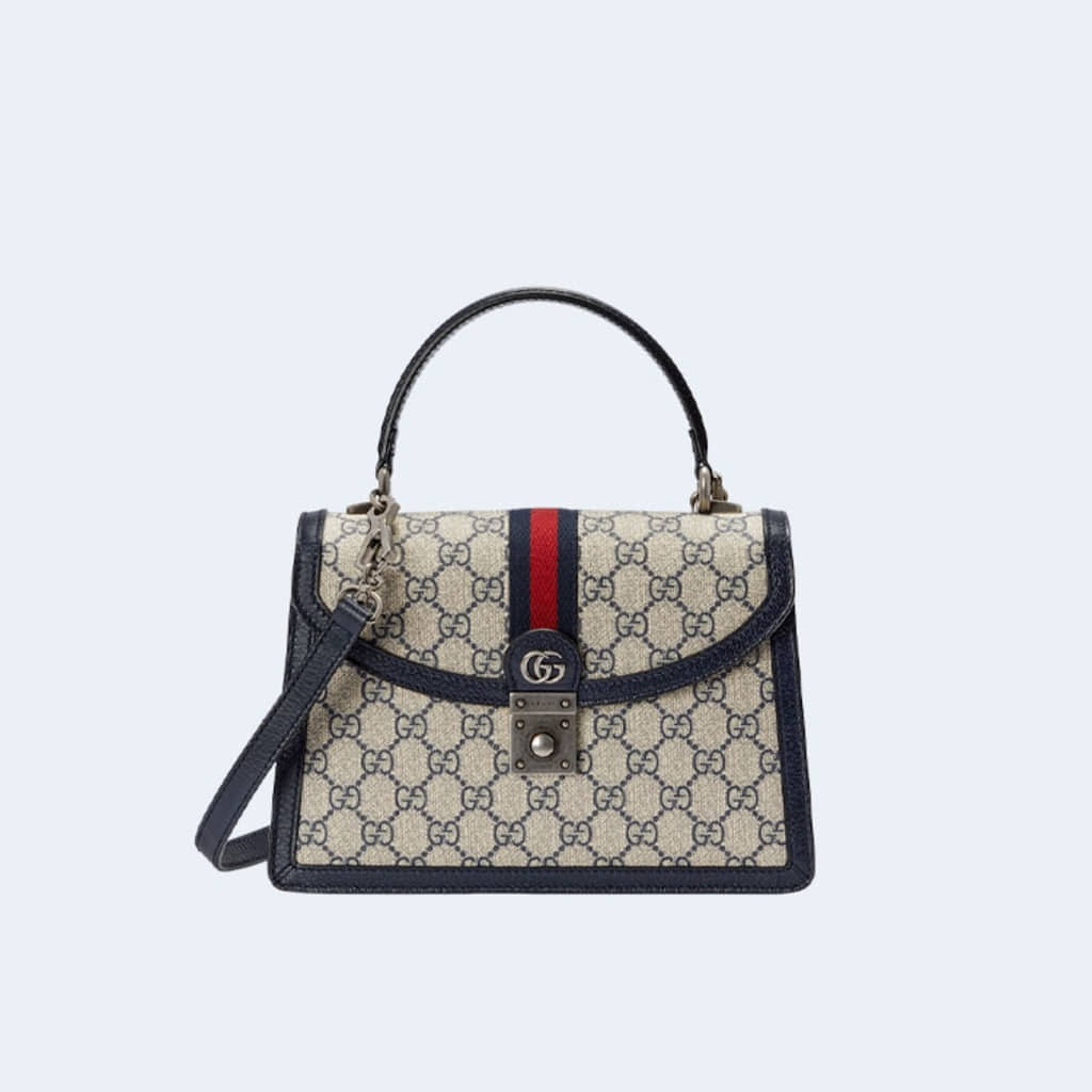 오피디아 슈프림 스몰 GG 탑 핸들백