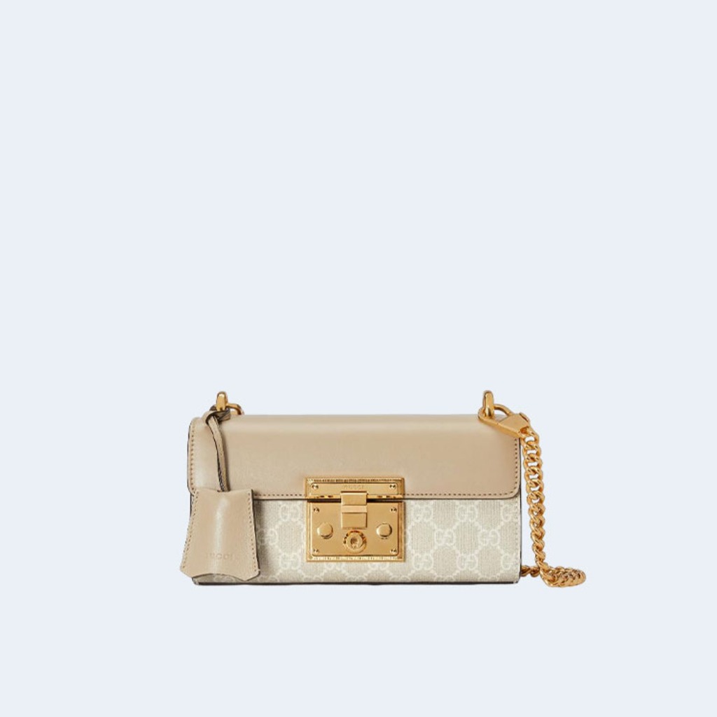 패들락 미니 숄더백 베이지