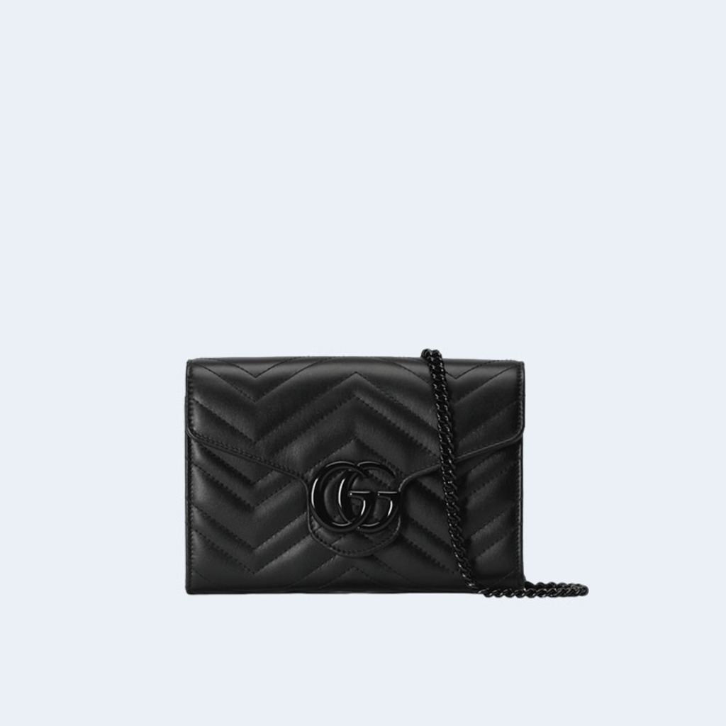 GG 마몽 마틀라세 미니백 블랙