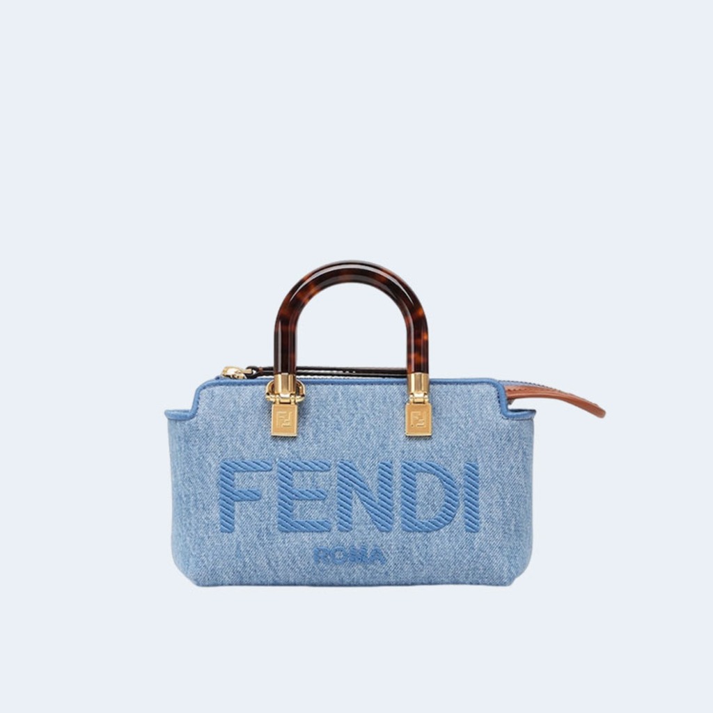 바이 더 웨이 스몰 보스턴 백 블루