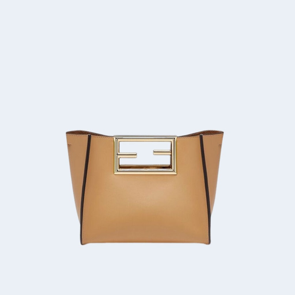 웨이 스몰 숄더 백 브라운