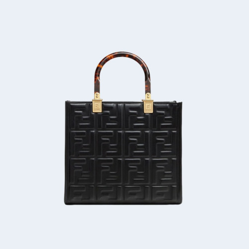 선샤인 스몰 쇼퍼 백 블랙