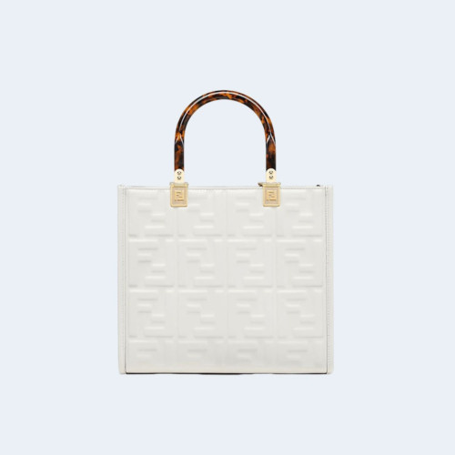 선샤인 스몰 쇼퍼 백 화이트