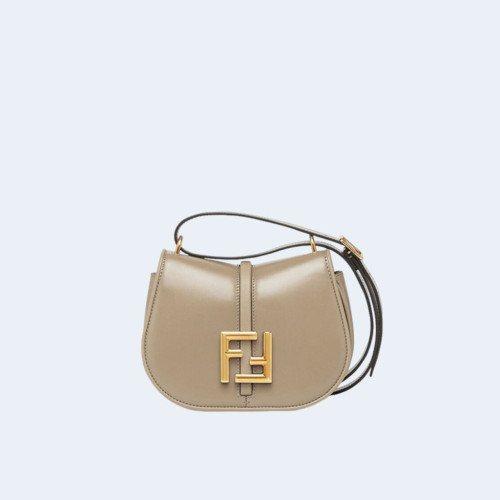 C'MON 미니 푸시아 레더백 그레이