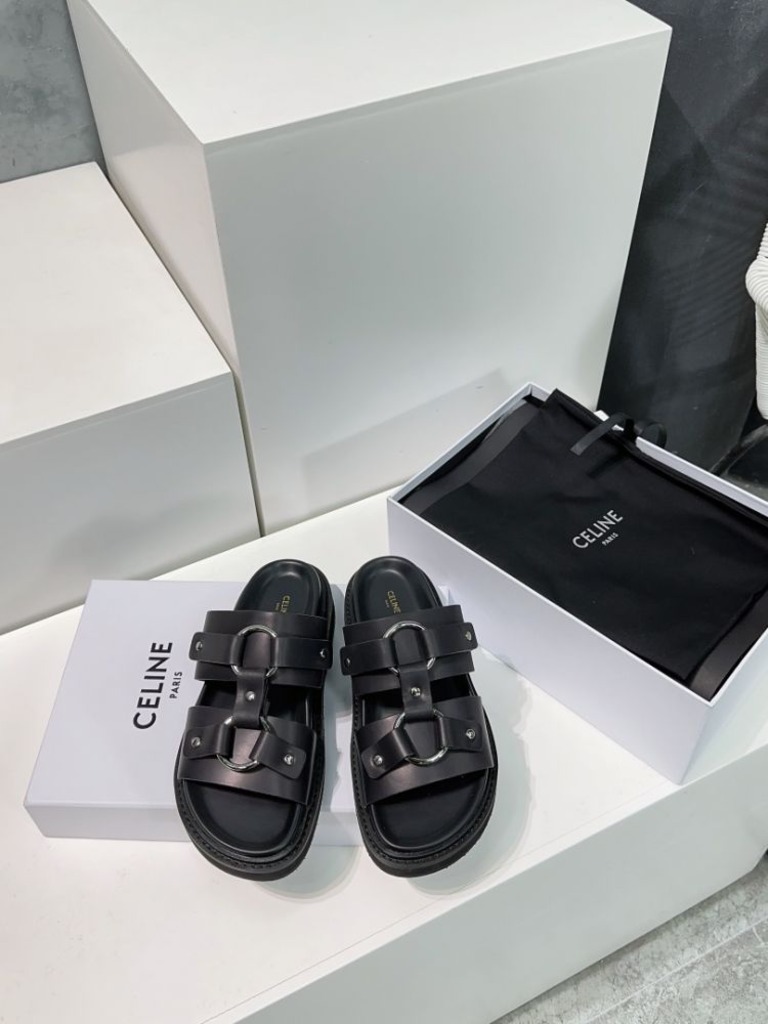 시그니처 링 스트랩 샌들