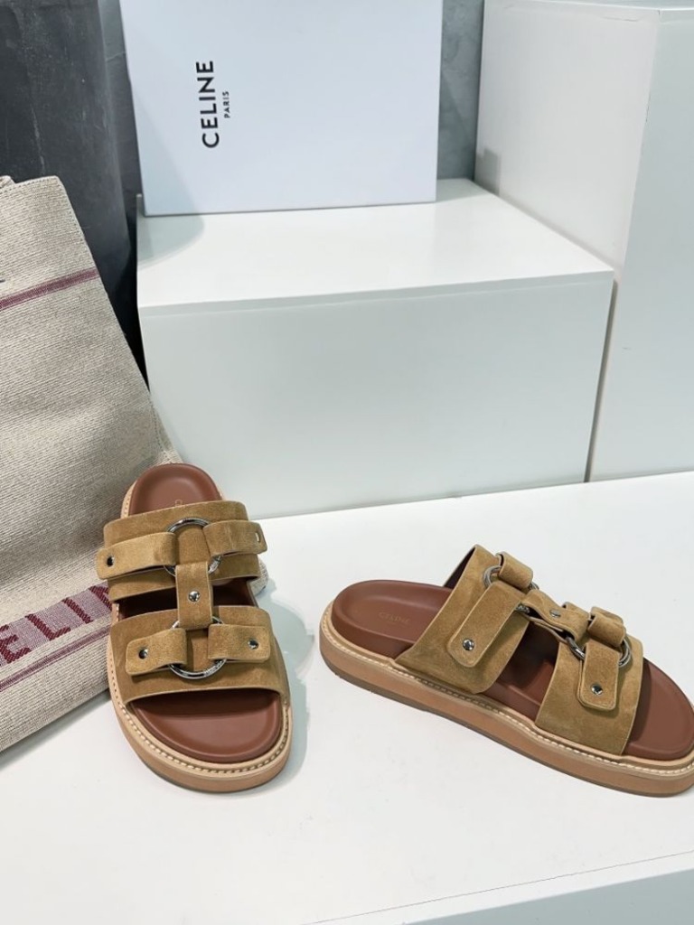 시그니처 링 스트랩 샌들