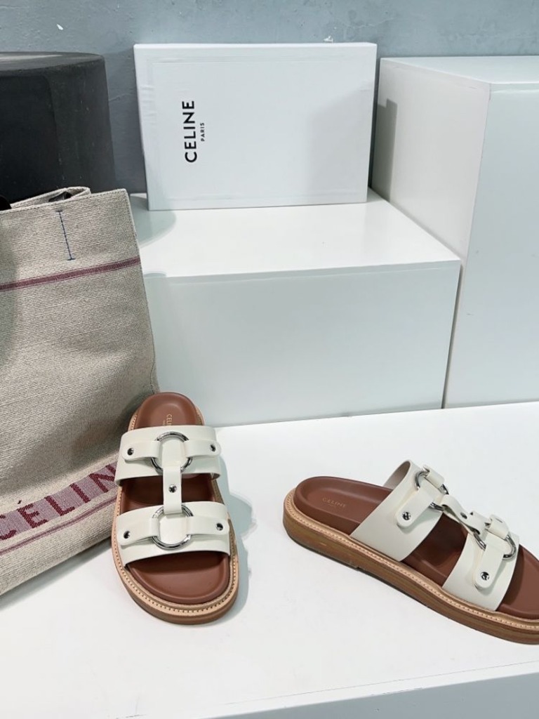 시그니처 링 스트랩 샌들