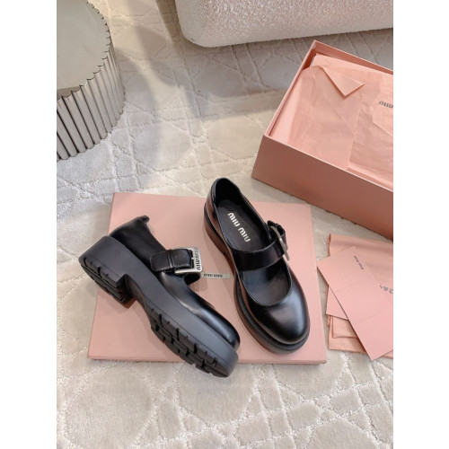 벨트 스트랩 러버솔 메리제인 슈즈