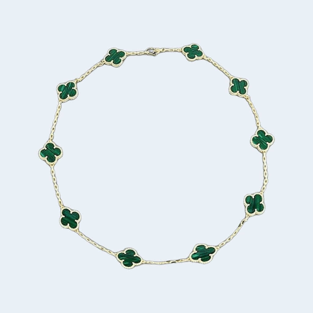 빈티지 알함브라 10 모티브 목걸이