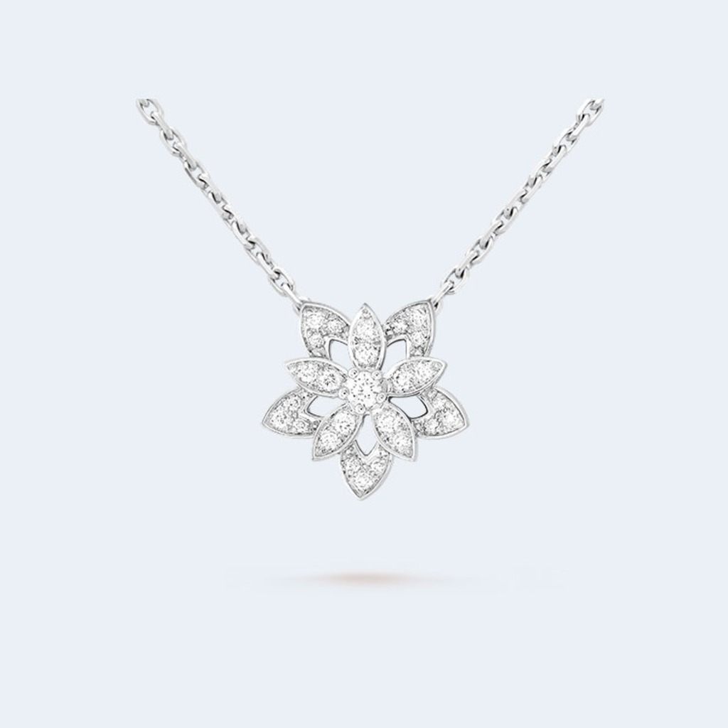 컷아웃 로터스 목걸이 0ZW00