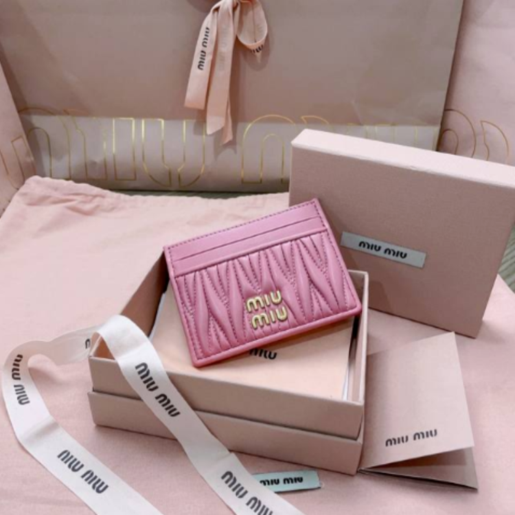 가죽 카드 홀더 핑크/연핑크/블랙