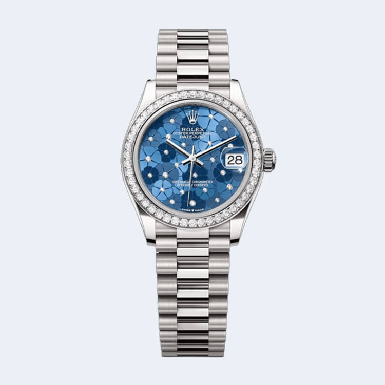 데이저스트 31mm 스틸 블루 다이얼