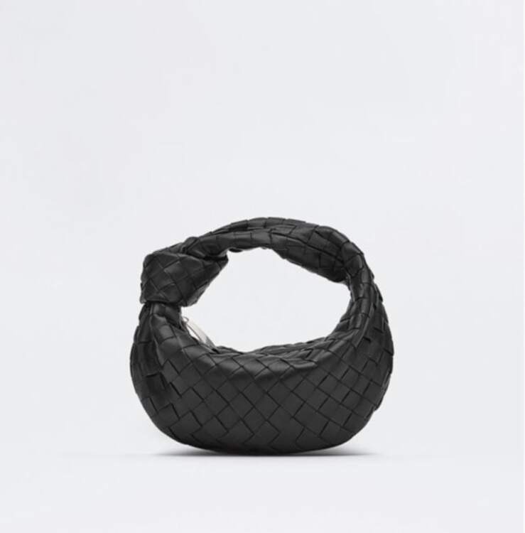 미니 레더 조디백 블랙