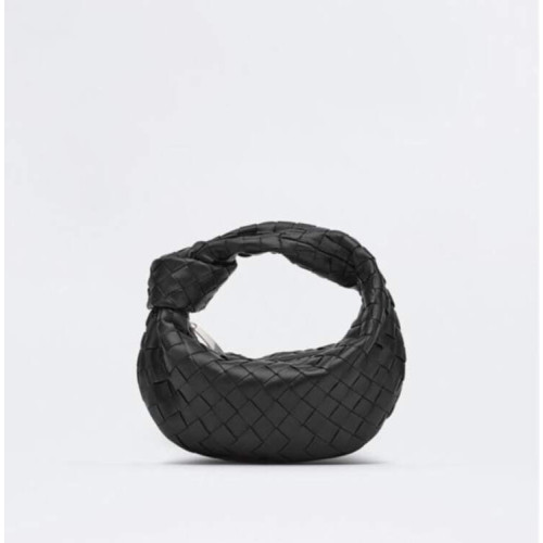 미니 레더 조디백 블랙