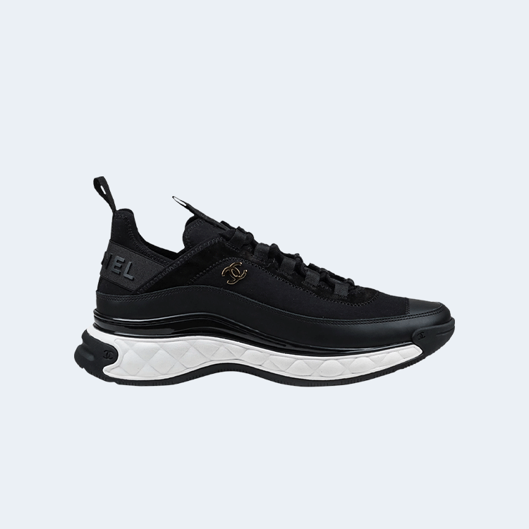 믹스드파이버 스니커즈 실버 블랙