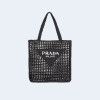 크로셰 토트백 블랙