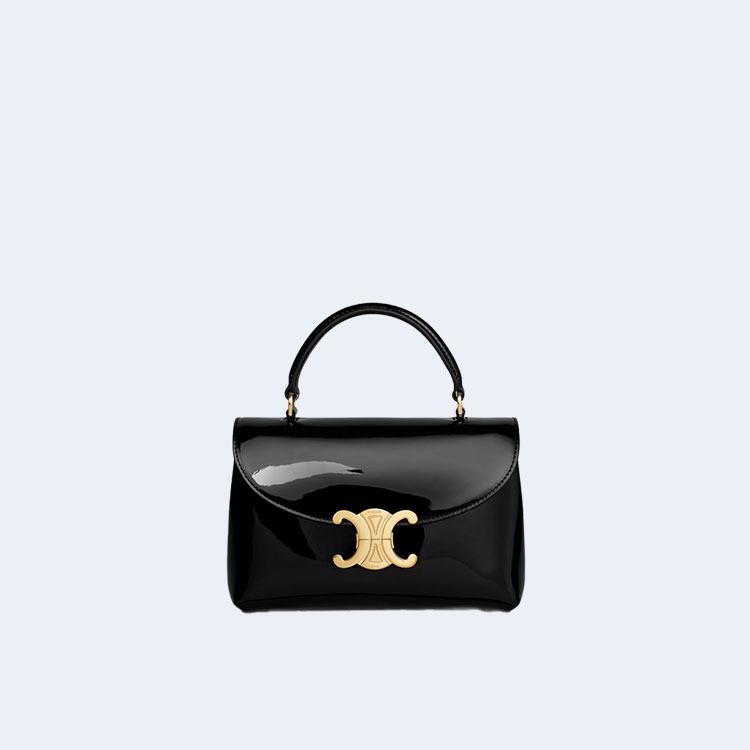 틴 니노 백 페이턴트 블랙